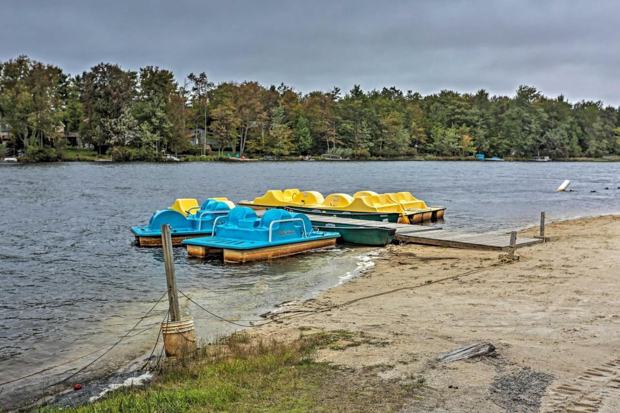 Tobyhanna Home With Hot Tub And Fire Pit Walk To Lake エクステリア 写真