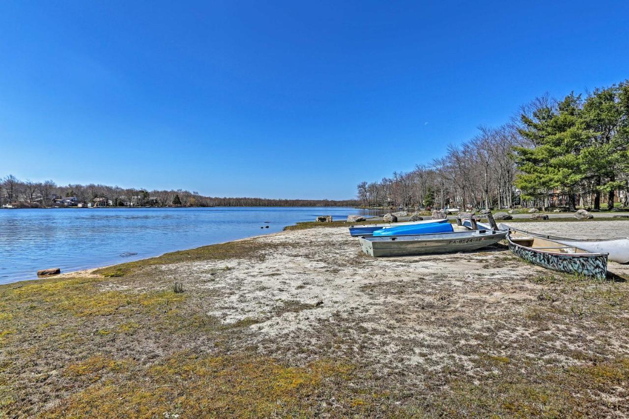 Tobyhanna Home With Hot Tub And Fire Pit Walk To Lake エクステリア 写真